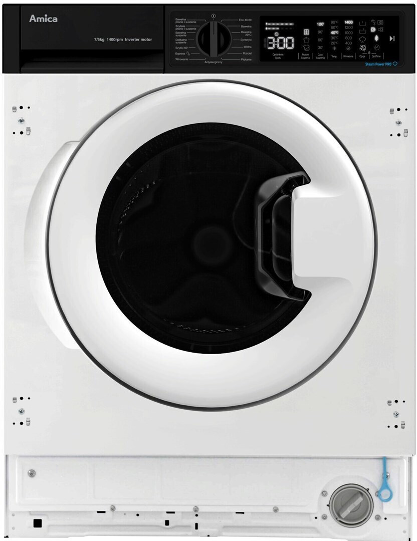 Amica Washer Dryer 7kg/5kg Steam AWDBIC7514ELiStO