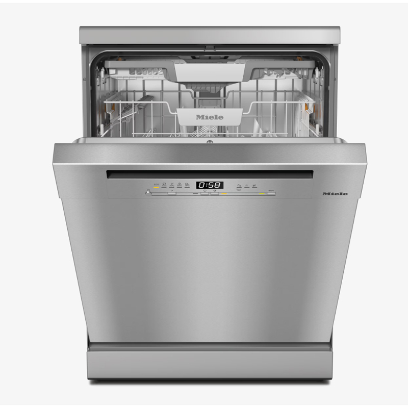 Miele freestanding dishwasher G5811 SC Front Active Plus CleanSteel front