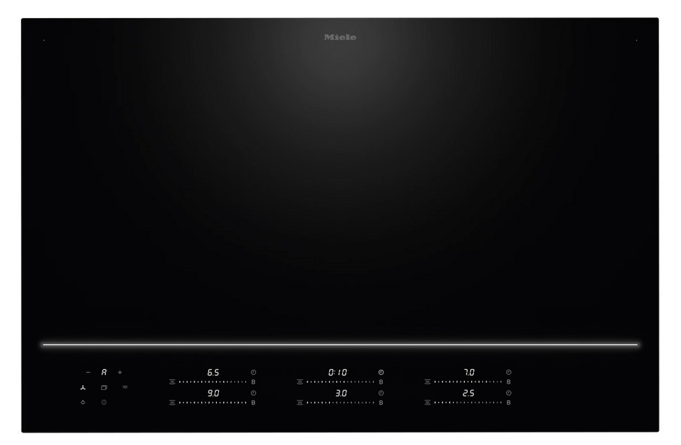 Miele Induction hob with onset controls DIAMOND KM 8885 FL ,80cm