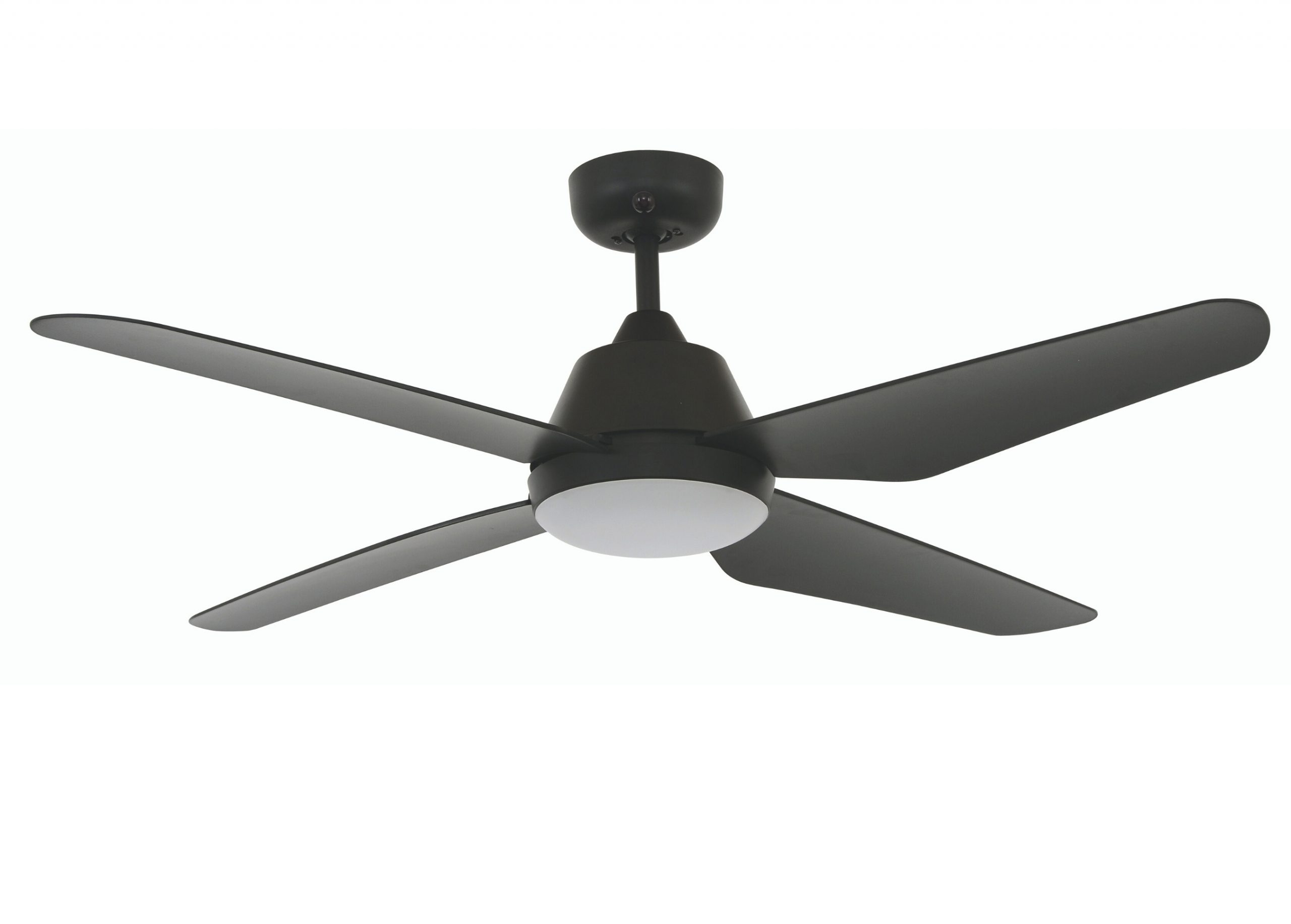 Lucci Air 212998 Aria 122cm Fan and LED Light with Remote in Black