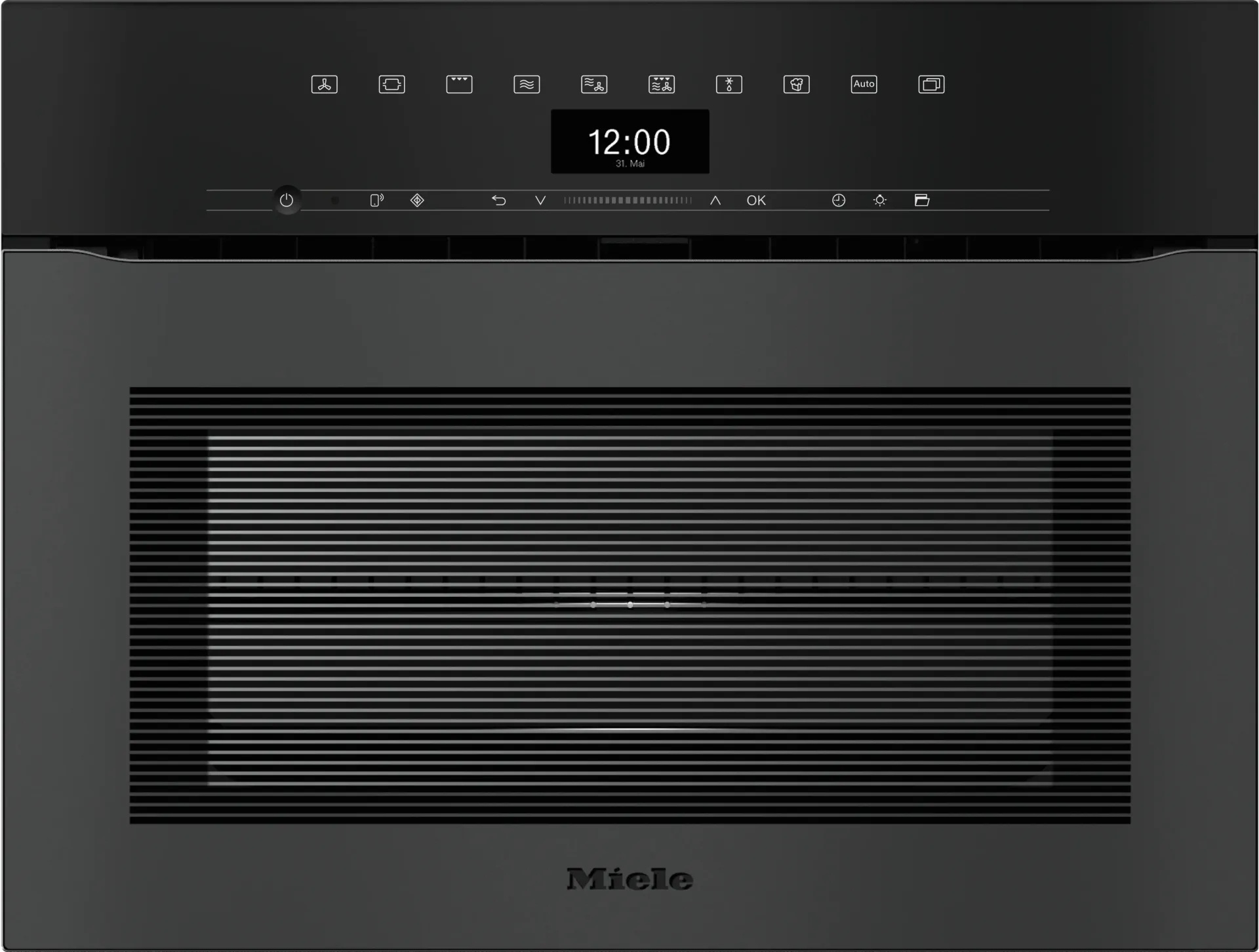 Miele microwave combination oven H7440 BMX Matt Black
