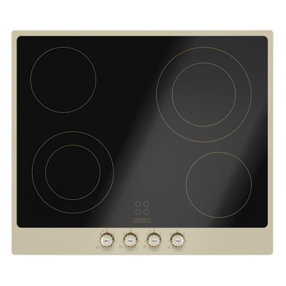 smeg-cortina-p764-60cm-ceramic-hob-cream-anthracite-brass-3d-model-max-obj-mtl-fbx-mat